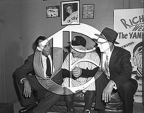 Dan Topping, Casey Stengel and Del Webb55N0207